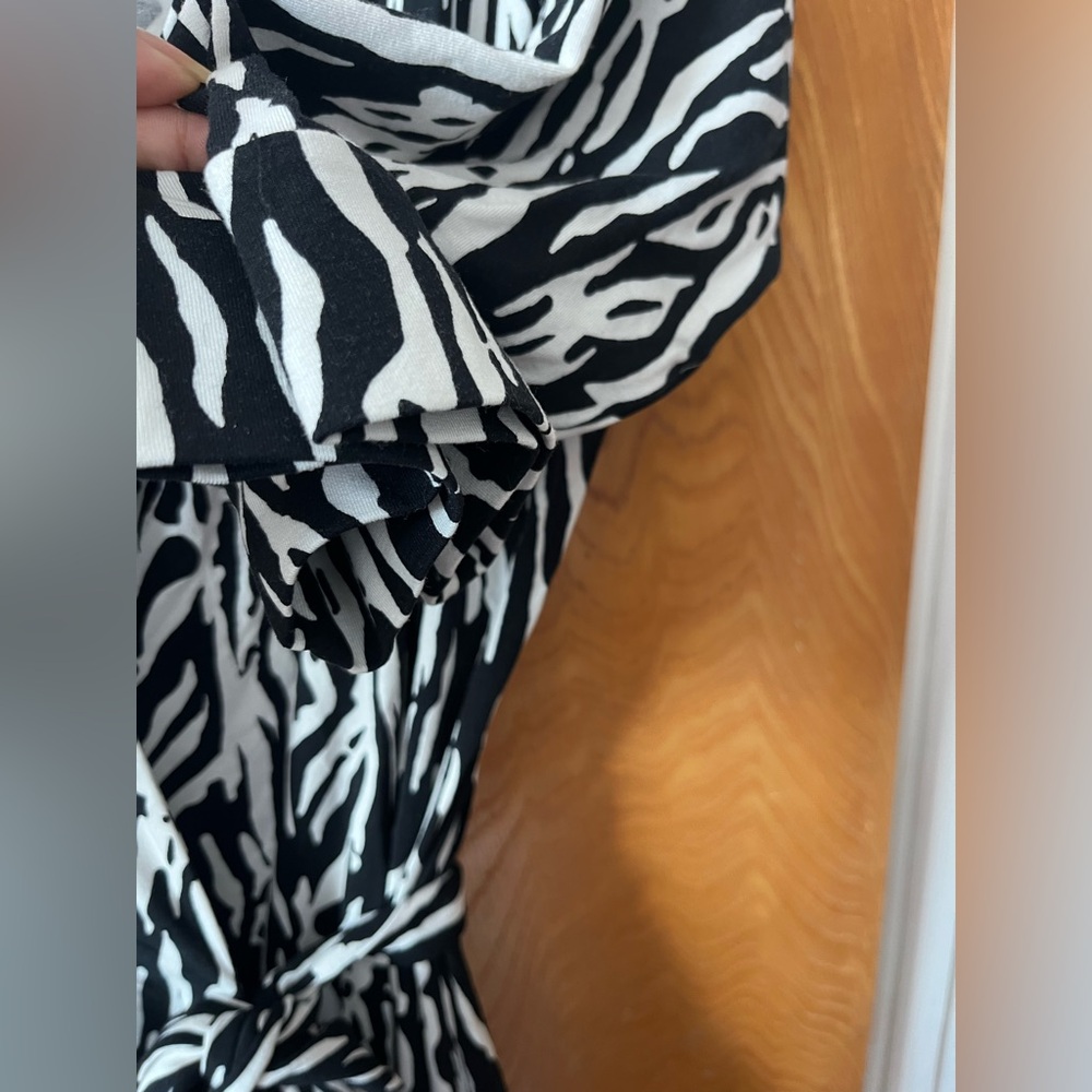 DVF Diane Von Furstenberg Julian Wrap midi Dress 20 - Picture 6 of 11